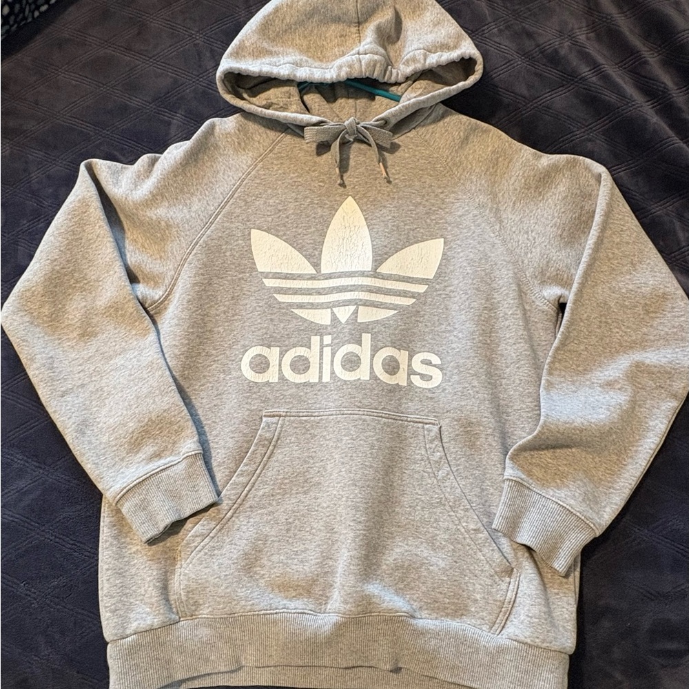 Adidas Gray Hoodie for Men